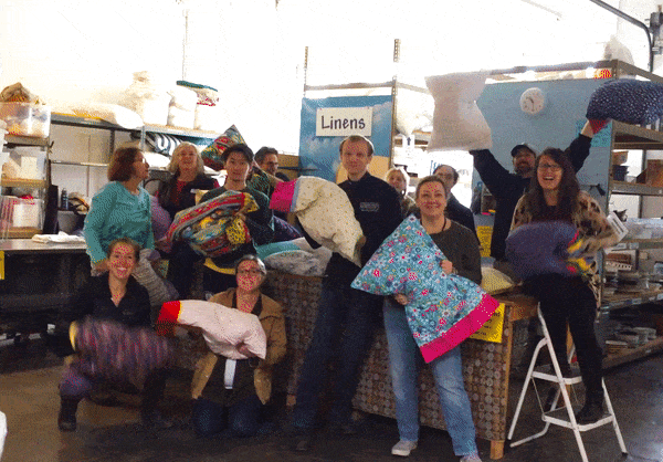 Pillows, HomeMakers and Community. You Rock!