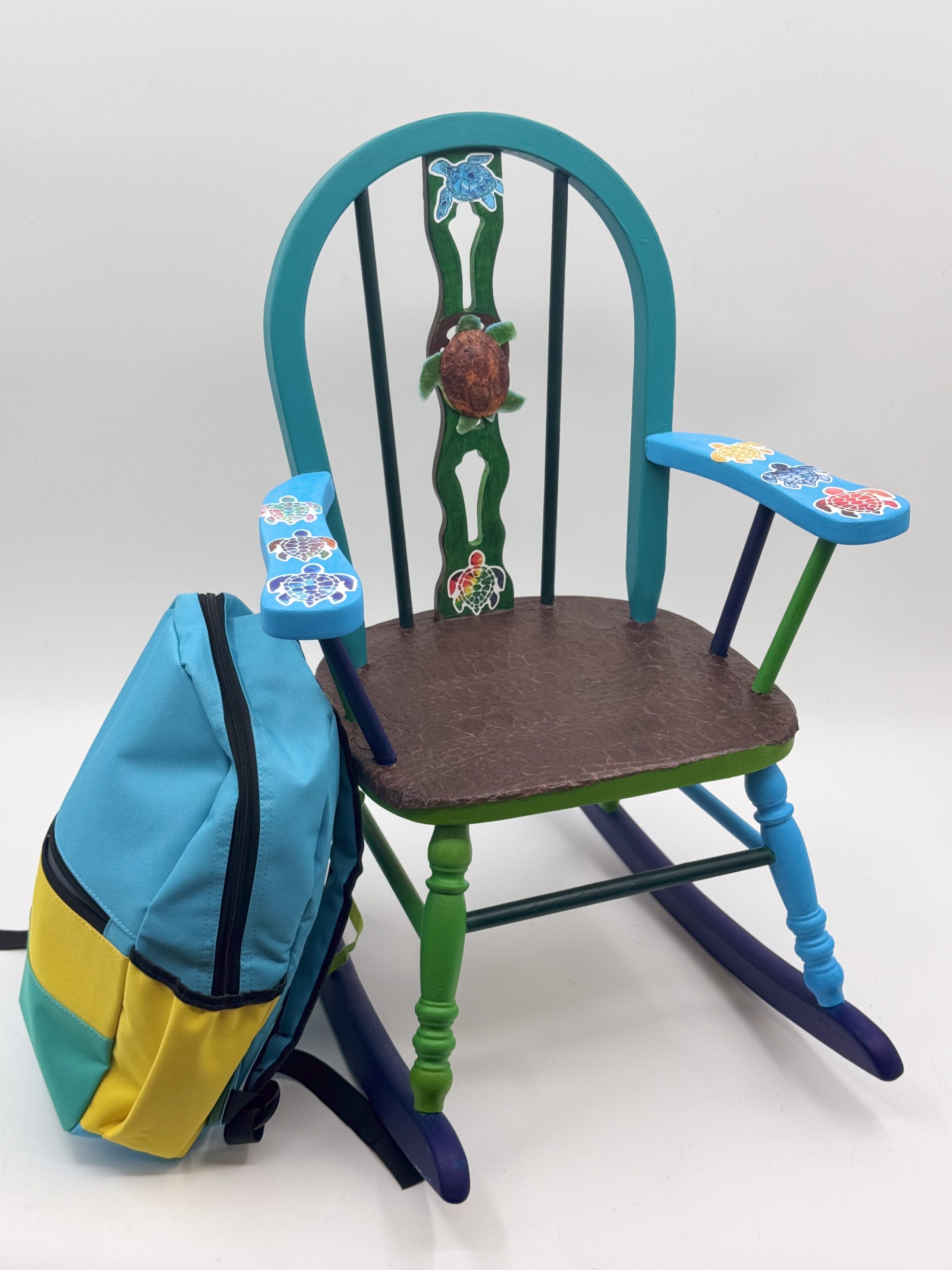 Chair #123 - Turtle Power- Sponsored by Sharon Loomis-Malin-image